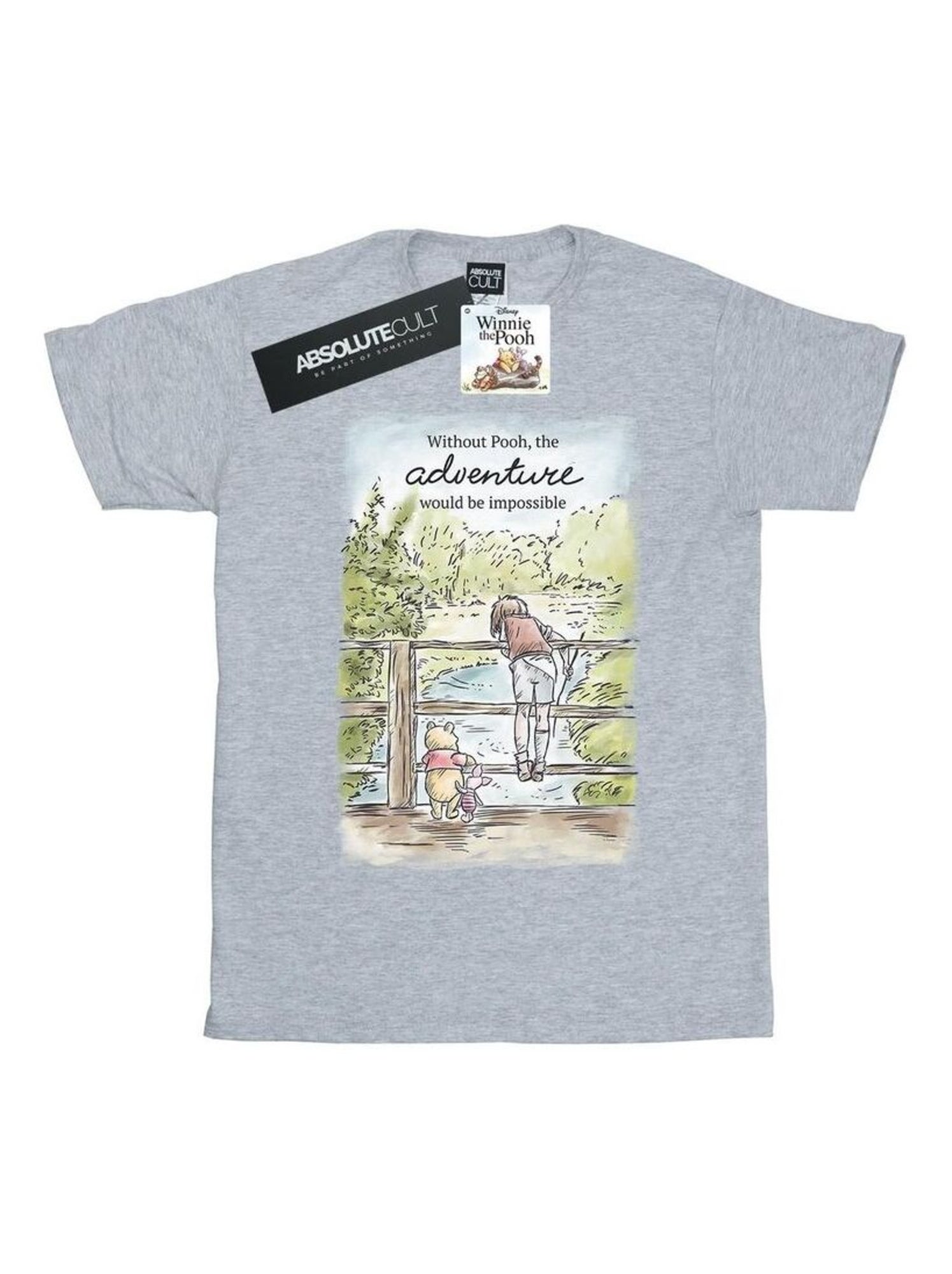 Disney - T-shirt motif Winnie l'ourson ADVENTURE - Kiabi